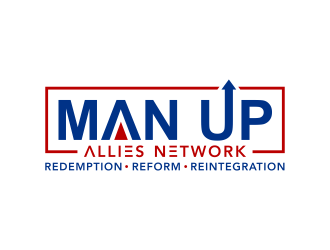 MAN UP ALLIES NETWORK ( Redemption. Reform. Reintegration) logo design by ingepro