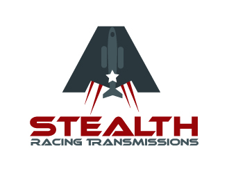 Stealth Racing Transmissions logo design by ElonStark