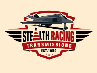 Stealth Racing Transmissions logo design by Suvendu