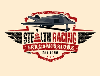 Stealth Racing Transmissions logo design by Suvendu