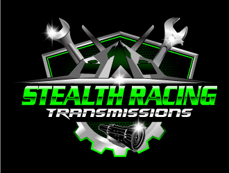 Stealth Racing Transmissions logo design by Suvendu