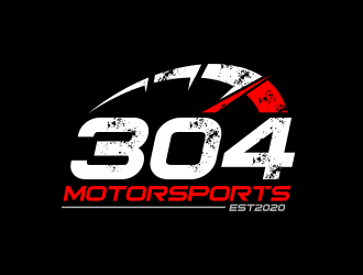 304Motorsports logo design by ingepro