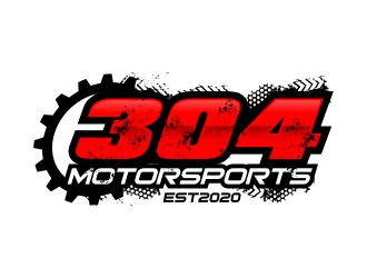 304Motorsports logo design by ingepro