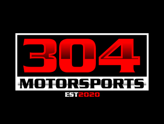 304Motorsports logo design by AB212