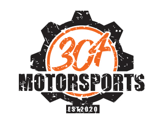 304Motorsports logo design by AB212