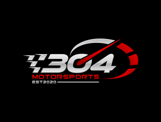 304Motorsports logo design by Humhum