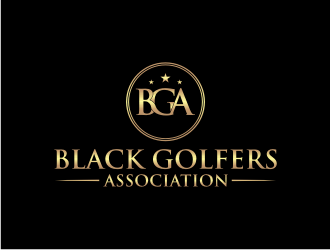black golfers association (BGA) logo design by johana