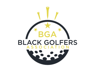 black golfers association (BGA) logo design by Garmos