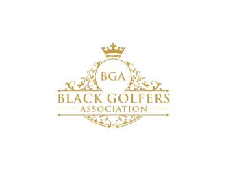 black golfers association (BGA) logo design by bombers