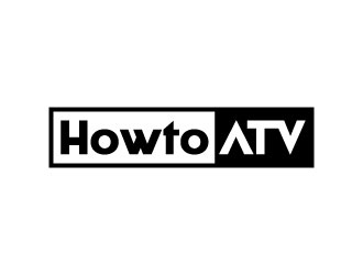 HowtoATV.com logo design by aryamaity