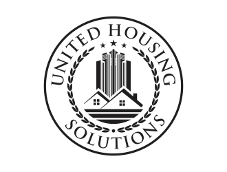 United Housing Solutions logo design by cikiyunn