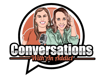 Conversations With An Addict logo design by ElonStark