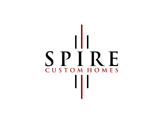 Spire Custom Homes logo design by asyqh