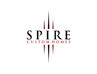 Spire Custom Homes logo design by asyqh