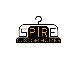 Spire Custom Homes logo design by Msinur