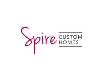 Spire Custom Homes logo design by ingepro