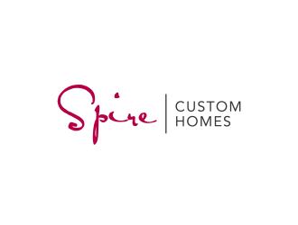 Spire Custom Homes logo design by ingepro
