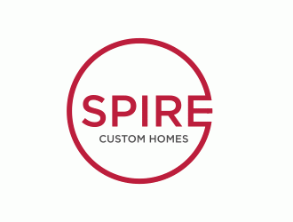 Spire Custom Homes logo design by SelaArt