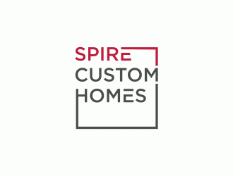 Spire Custom Homes logo design by SelaArt