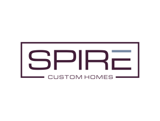 Spire Custom Homes logo design by Barkah