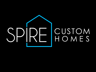 Spire Custom Homes logo design by aura