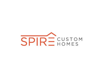 Spire Custom Homes logo design by CreativeKiller