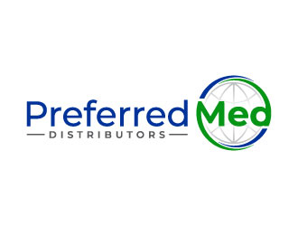 Preferred Med Distributors logo design by pixalrahul