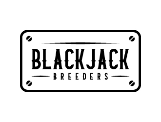Blackjack Breeders logo design by BrainStorming