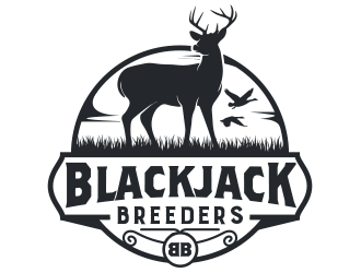 Blackjack Breeders logo design by scriotx