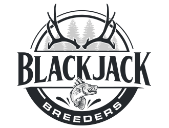 Blackjack Breeders logo design by scriotx