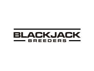 Blackjack Breeders logo design by Landung
