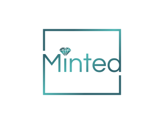 Minted logo design by graphicstar