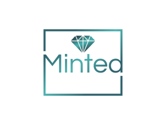 Minted logo design by graphicstar