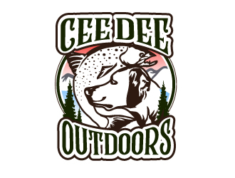 CEE DEE OUTDOORS logo design by LucidSketch