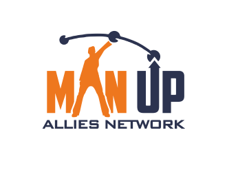 MAN UP ALLIES NETWORK ( Redemption. Reform. Reintegration) logo design by M J