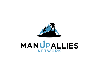 MAN UP ALLIES NETWORK ( Redemption. Reform. Reintegration) logo design by MUNAROH