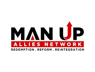 MAN UP ALLIES NETWORK ( Redemption. Reform. Reintegration) logo design by excelentlogo