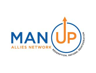 MAN UP ALLIES NETWORK ( Redemption. Reform. Reintegration) logo design by maserik