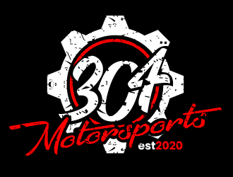 304Motorsports logo design by AB212