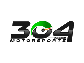 304Motorsports logo design by GETT