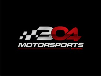 304Motorsports logo design by BintangDesign