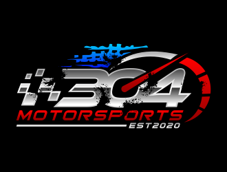 304Motorsports logo design by hidro