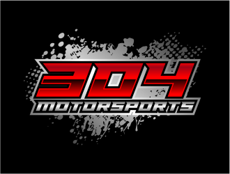 304Motorsports logo design by cintoko