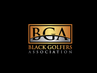 black golfers association (BGA) logo design by sycho
