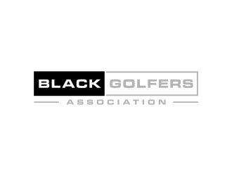 black golfers association (BGA) logo design by christabel