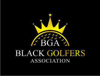 black golfers association (BGA) logo design by lintinganarto