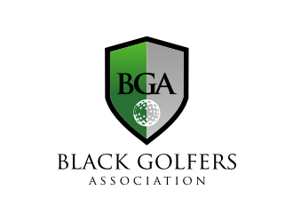 black golfers association (BGA) logo design by Adundas