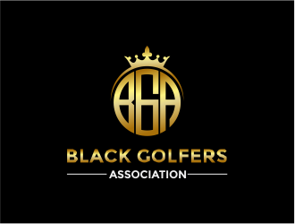 black golfers association (BGA) logo design by Girly