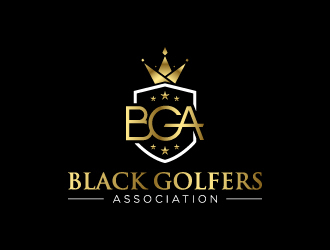 black golfers association (BGA) logo design by wongndeso