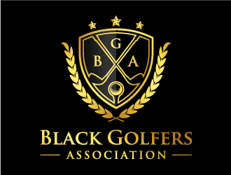 black golfers association (BGA) logo design by Putraja